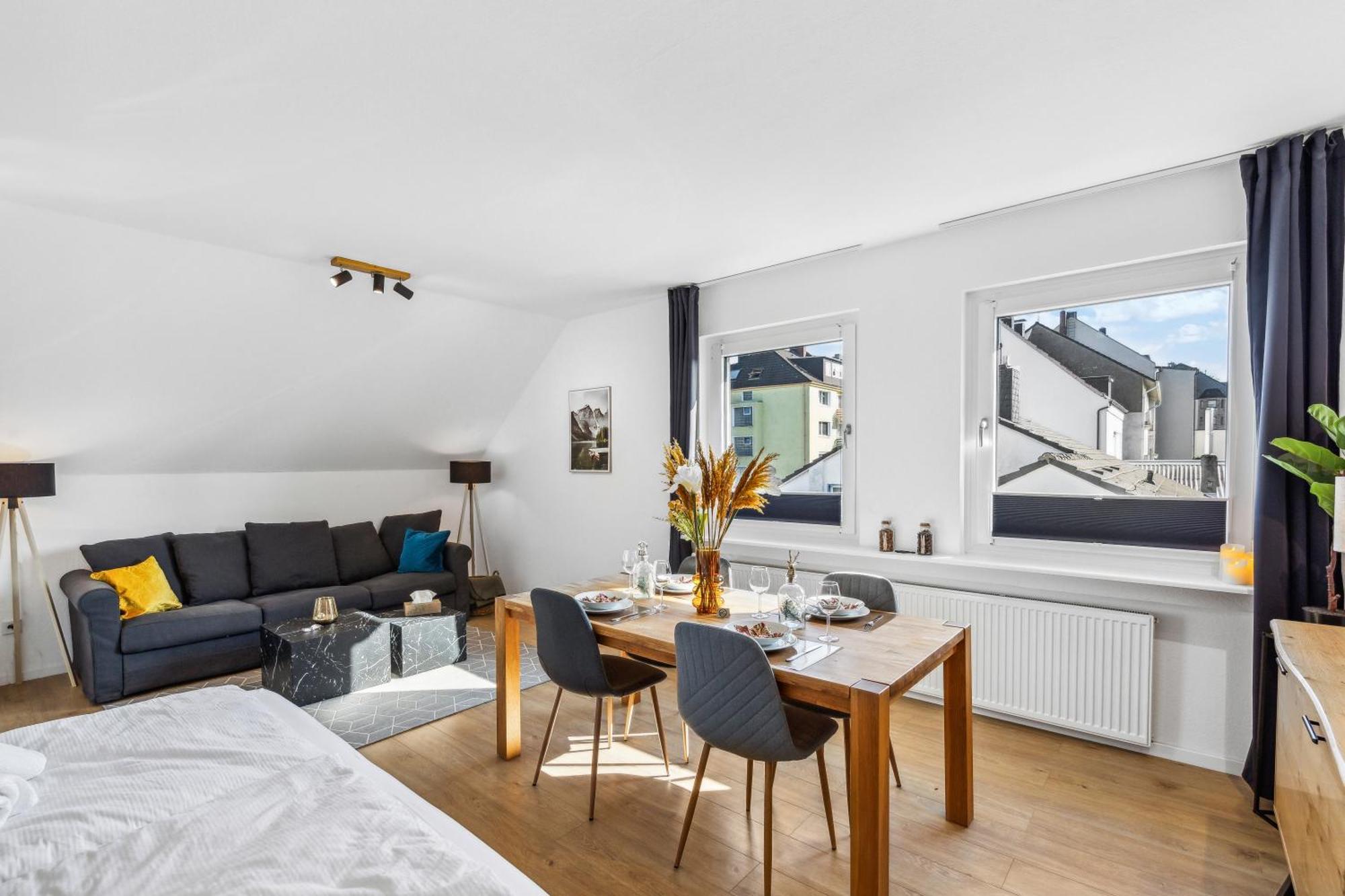 Citychalet- 73M2-Boxspringbett-Neu Renoviert-Kueche-Sehr Ruhig Bochum Exterior photo
